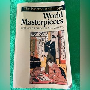 World Masterpieces Norton Anthology Expanded Edition In One Volume